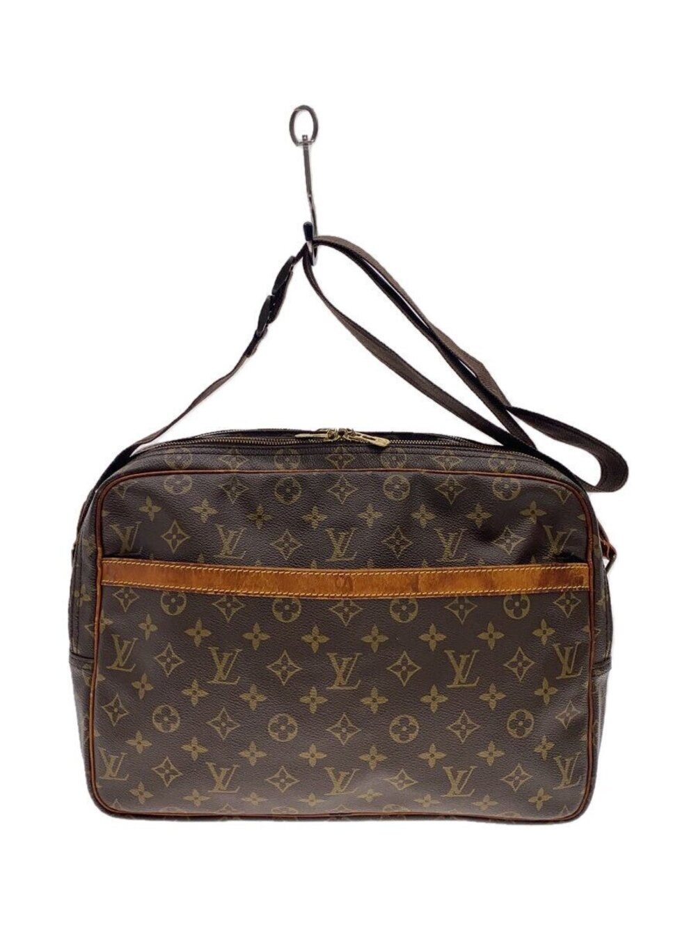 LOUIS VUITTON Reporter Monogram Canvas Brown